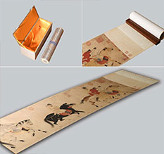 汨罗馆藏书画复制博物馆书画复制服务